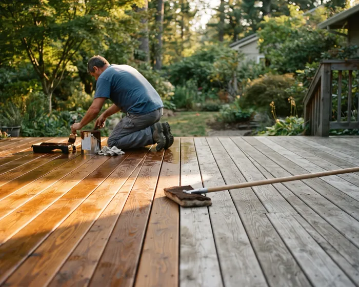 Deck and Fence Staining by Marley Industrial Services, Inc.